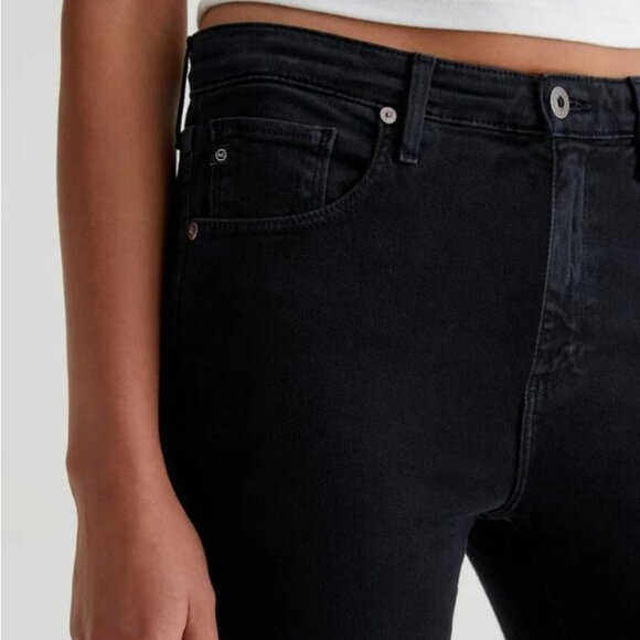 AG Adriano Goldschmied FARRAH BOOT CROP SULFUR BLACK NWT SZ 30 CROPPED BOOTCUT - Picture 14 of 16